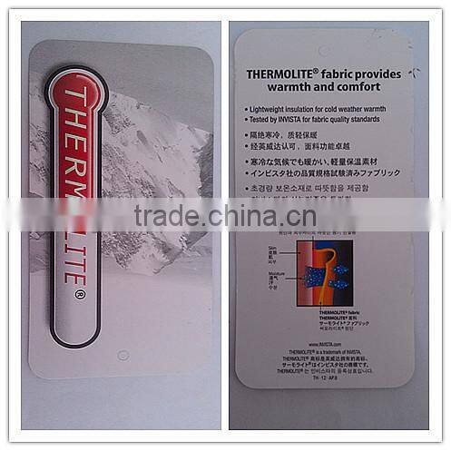 cotton polyester piece dyed thermolite fabric