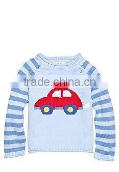 blue kids blue sweater pullover