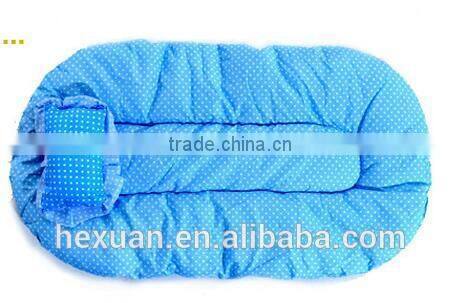 4pcs/Set Baby Crib Sets Portable Folding Type Comfortable Infant Pad with Sealed Mosquito Net Baby Mosquito Net Baby Bedding