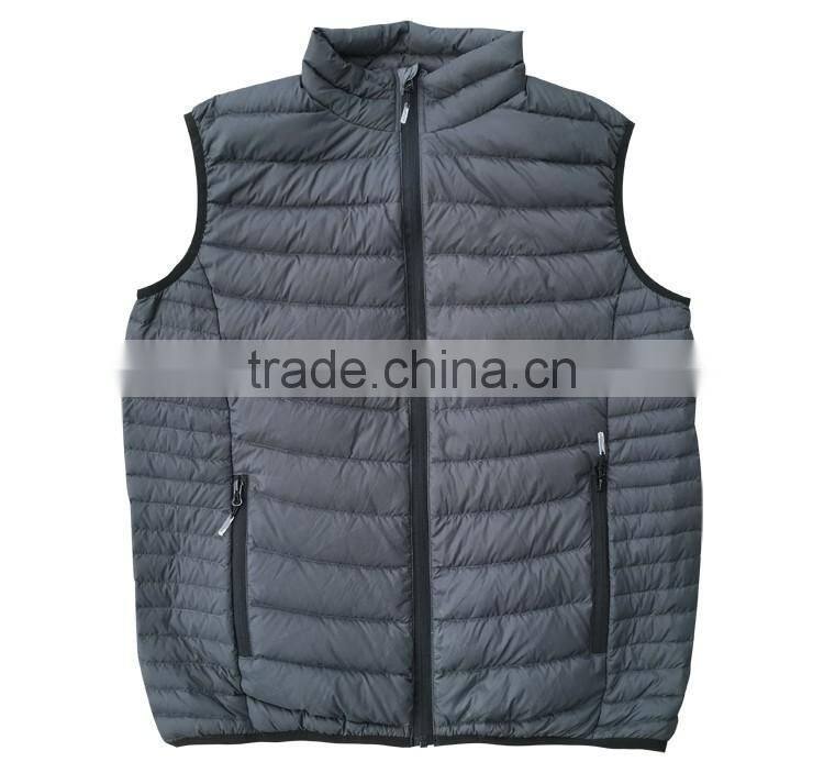 wholesale puffer mens nylon padding cheap waistcoat