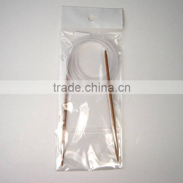 15sz 60cm Carbonized bamboo circular knitting needle