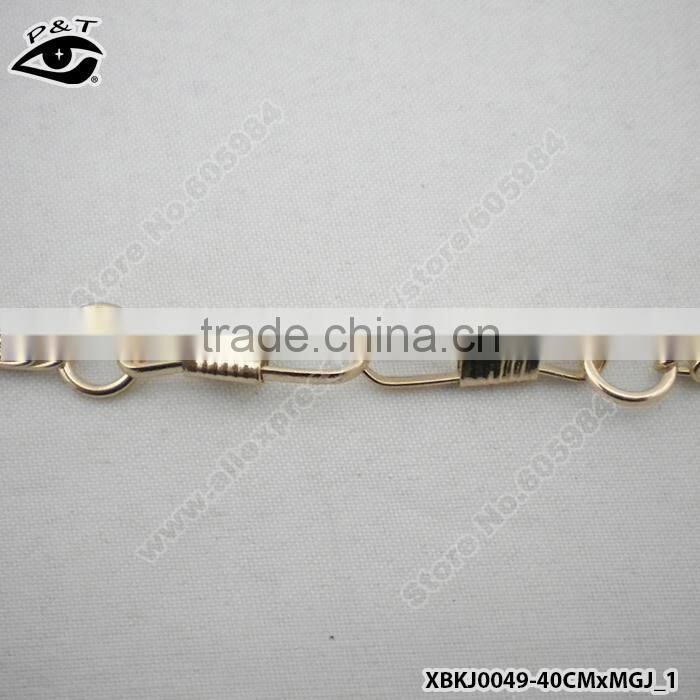 40CM Metal Chain for handbag in Rose Gold Color