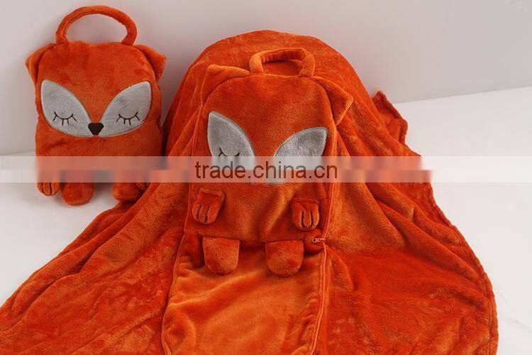 Custom comfortable and safe baby blanket animal baby blanket toys