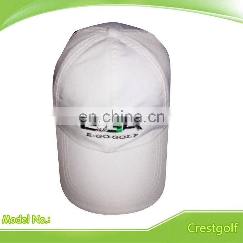 New Light Fabric Logo Golf Caps