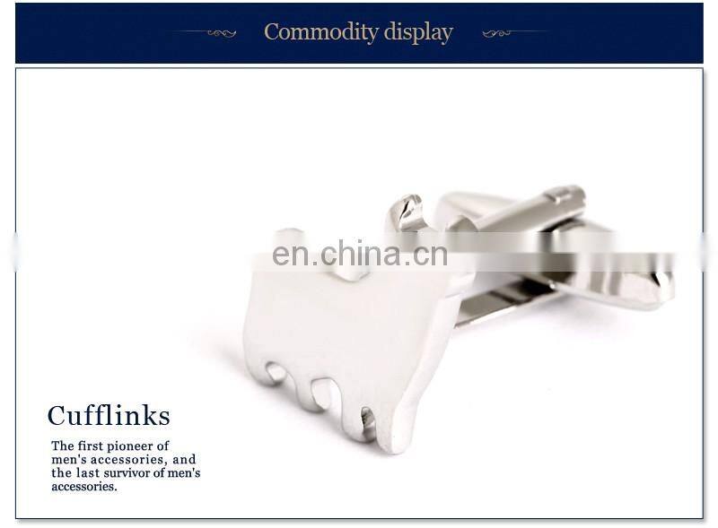 Abstract Sheep Animal Men Shirt Novelty Cufflinks