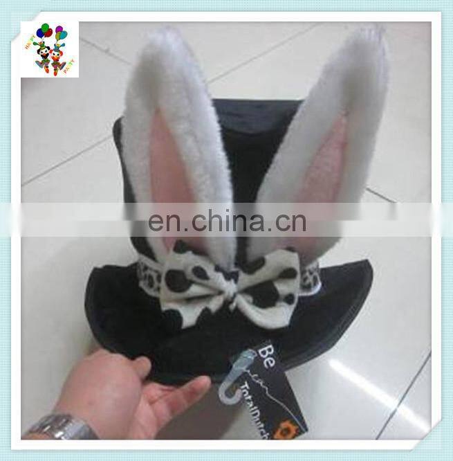 Alice Wonderland Tea Party Bunny Halloween White Rabbit Top Hats HPC-0259