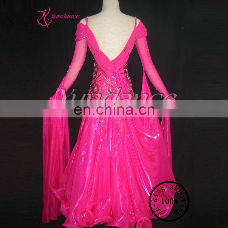 Professional Customizing High-grade Dance Dress Red B-1086