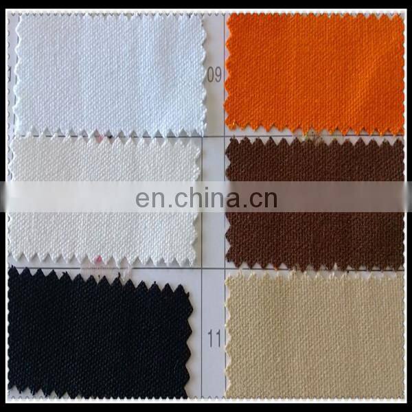 260gsm flame retardant plain cotton canvas fabric for coverall