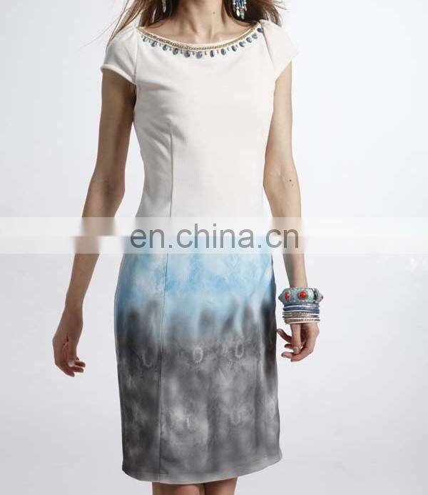 2016 New fashion design lady dress