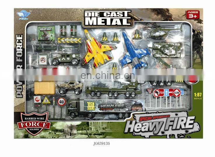 Military Play Set Die Cast Vehicle Series Toy