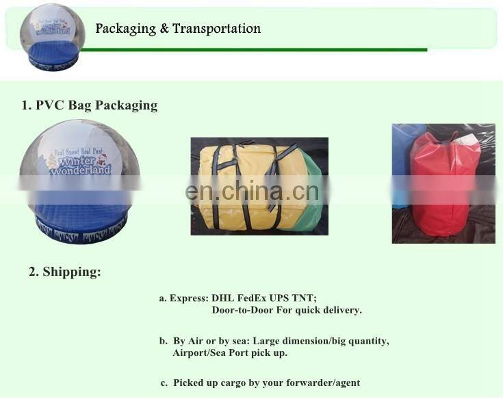 Cheap Large Inflatable Snow Globe, Photo Snow Globe Xmas Decorations