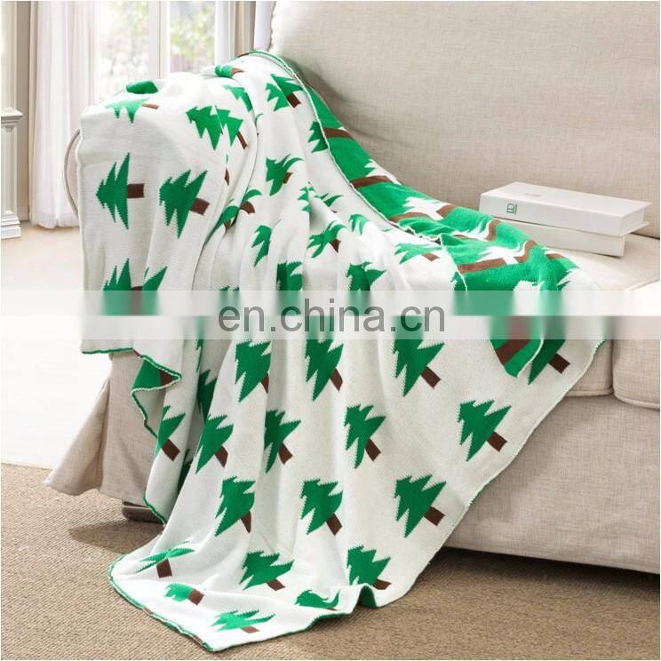 Elinfant Cotton Baby Blanket Soft Knitted Blanket for Kids Breathable Infant Crib Cover