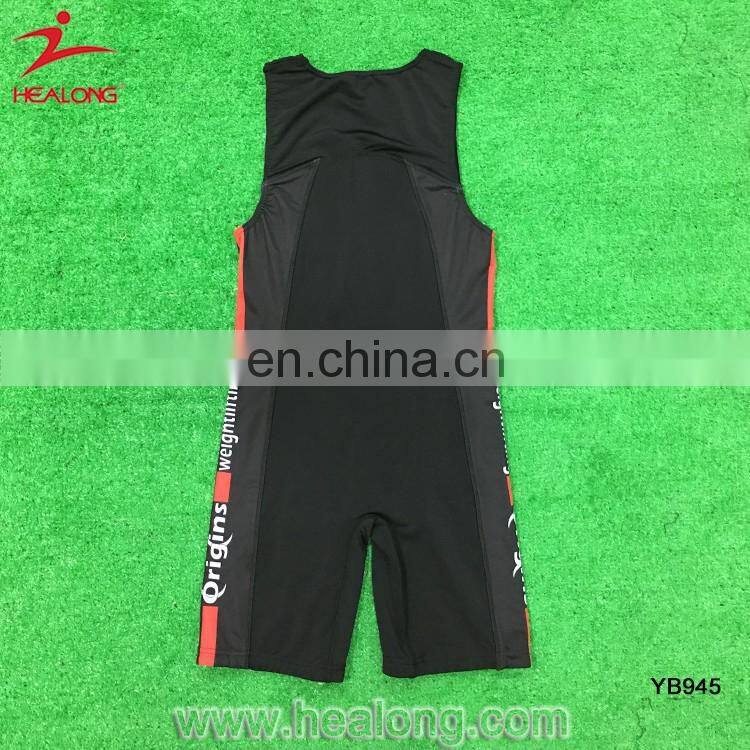 Wholesale Hight Qulity Silicone Non-Silp Band Wrestling Singlets