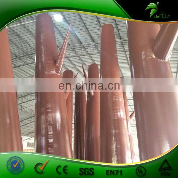 Hongyi Custom Inflatable Brown Tree, Inflatable Advertising Forest Model, Custom Shoe Tree for Sale