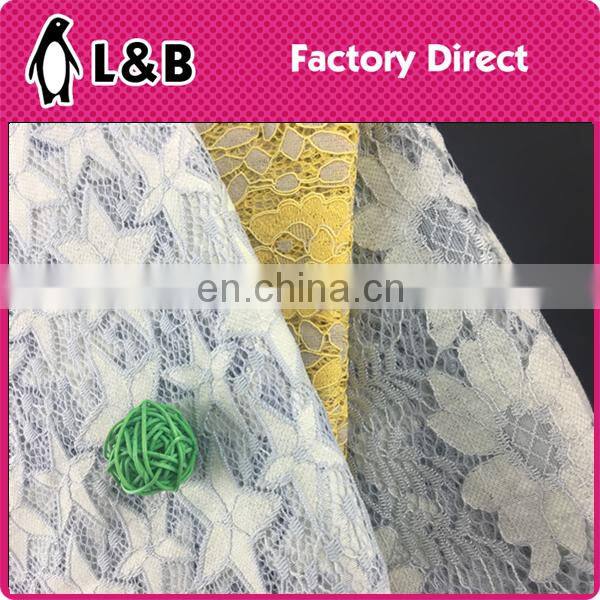 2017 wholesale popular soft cording cotton nylon fabric