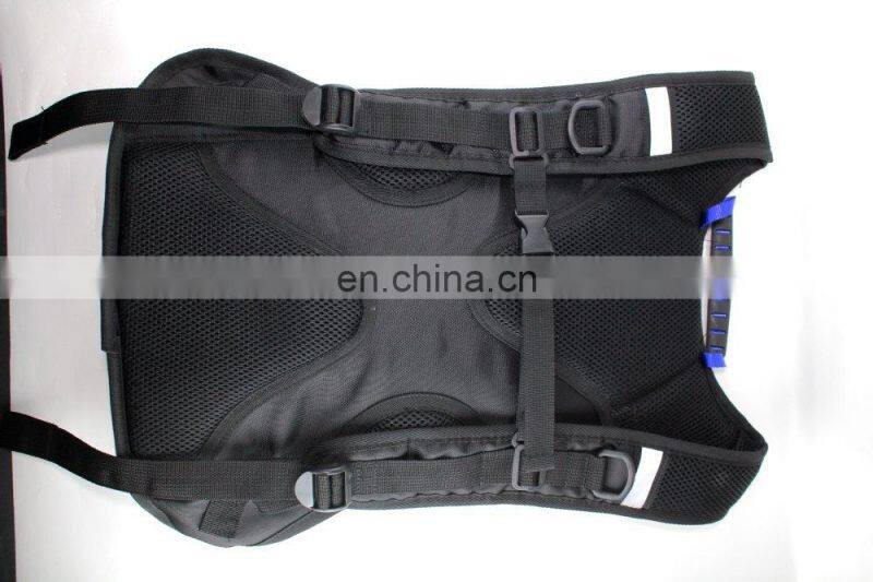 New Arrival LED Flashing Canvas Backpack flashing backpack flashing strips for school bags