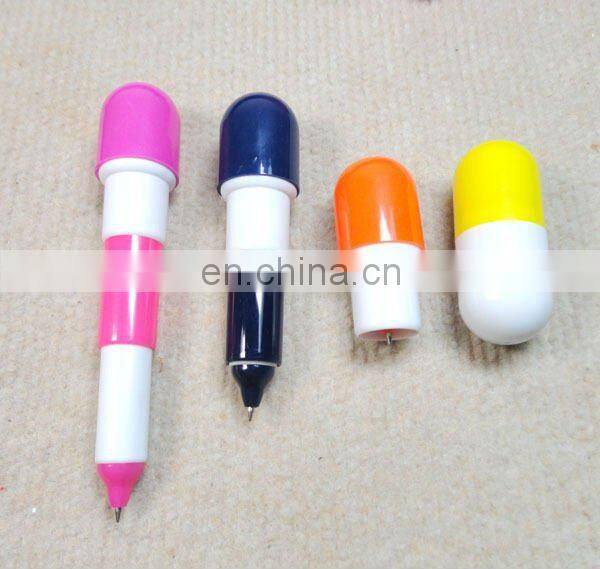 Mini promotional pill ball pen