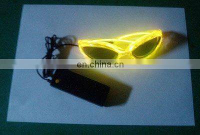 el wire strobe glasses