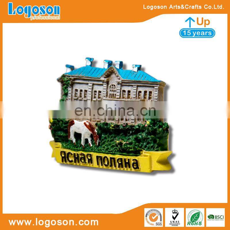 Hot Selling Fashion Nepal Souvenir Lumbini Custom Logo Printed Fridge Magnet