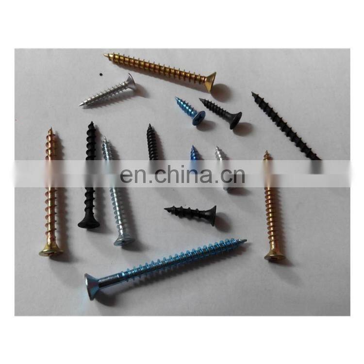 Factory dry wall nail screws drywall screws with black phosphating treatment
