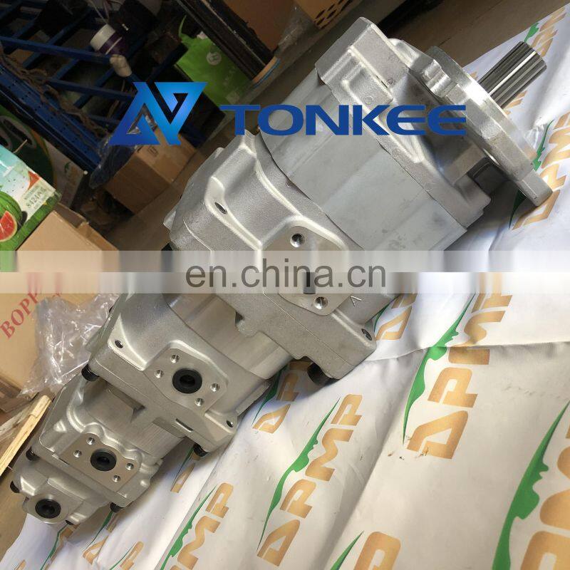 new 705-38-39000 705-56-36051 SAR90+32+SB8+12 hydraulic gear pump WA320-5 WA320-6 loader 4 stage gear pump