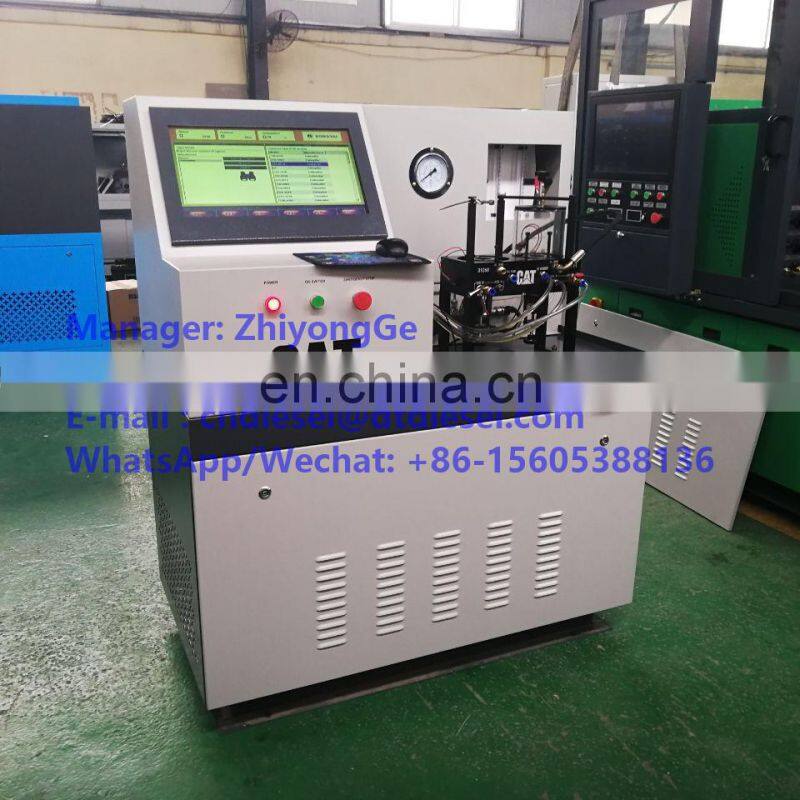 EUS2000L  DIESELC15 C18 E3 EUI EUP INJECTOR TEST BENCH with GLASS TUBE
