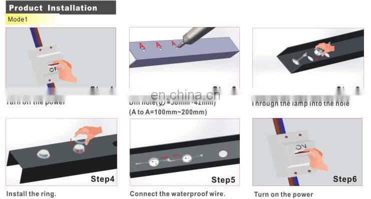 Beautiful DC 24V Amusement park rides led pixel light