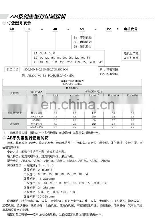 Heavy-duty dc planetary gear motor