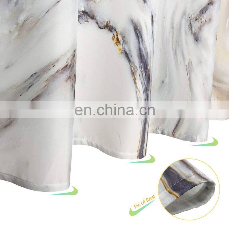 Marble Ink Texture Background Pattern Print Luxurious shower curtain