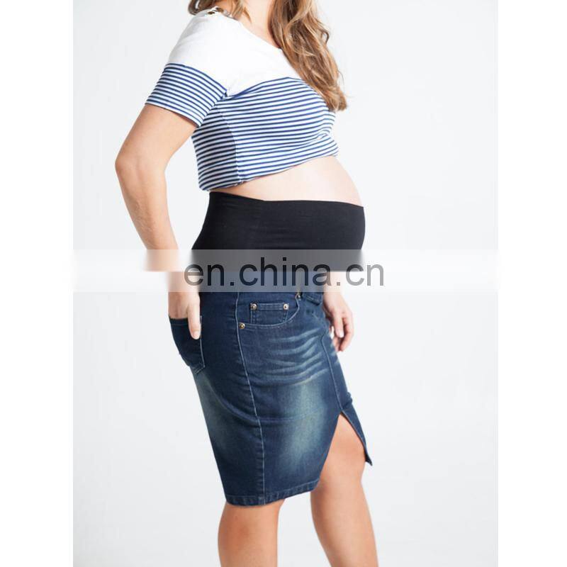 DiZNEW Wholesale Stretch comfortable Maternity jeans pants for women