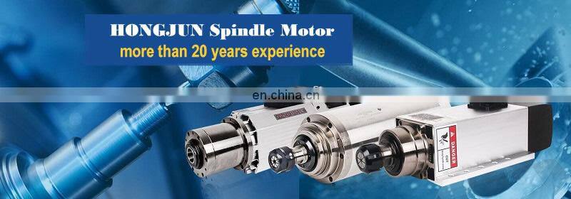 24000RPM 2.2KW water cooled high speed CNC router lathe AC spindle motor for metal cut