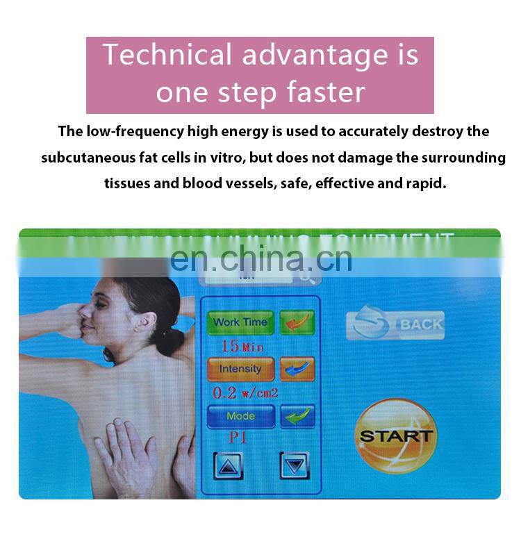 Multiple Slimming Technology Cavitation + Vacuum + Multipolar RF + Ultrasound Fat Reduction Weight Loss Machine