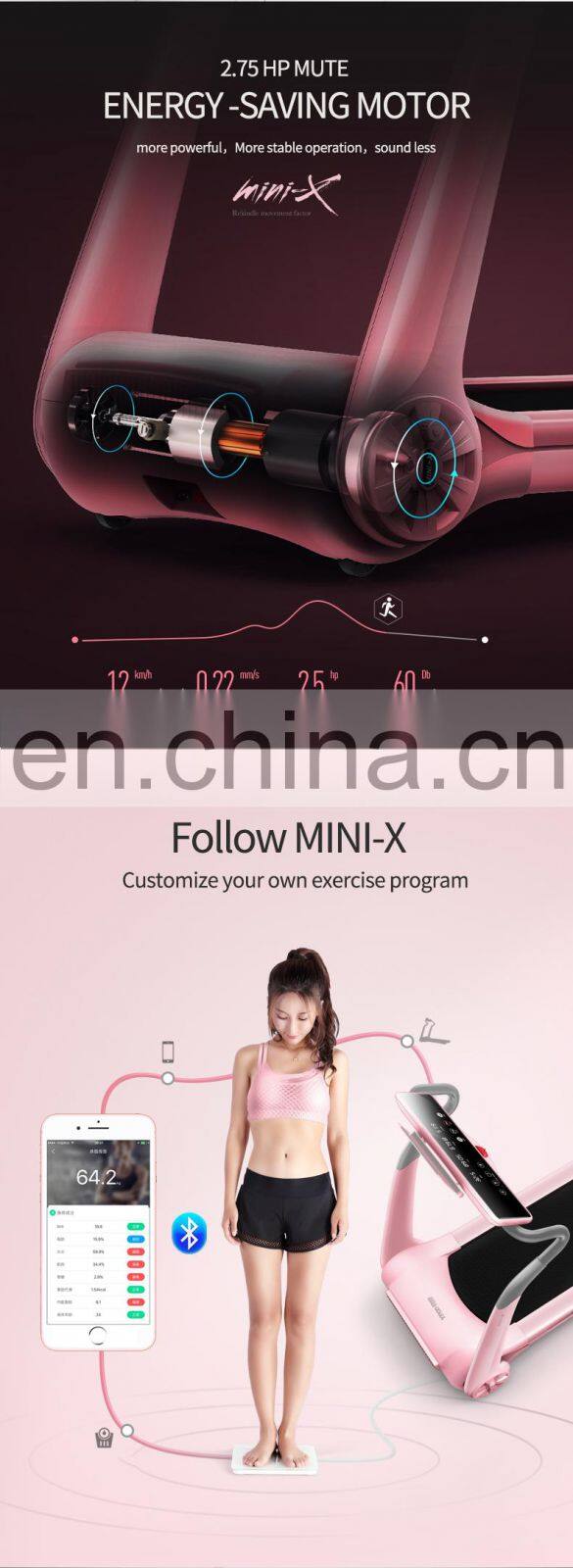 Ypoo Mini walking running treadmill best price gym home fitness treadmill