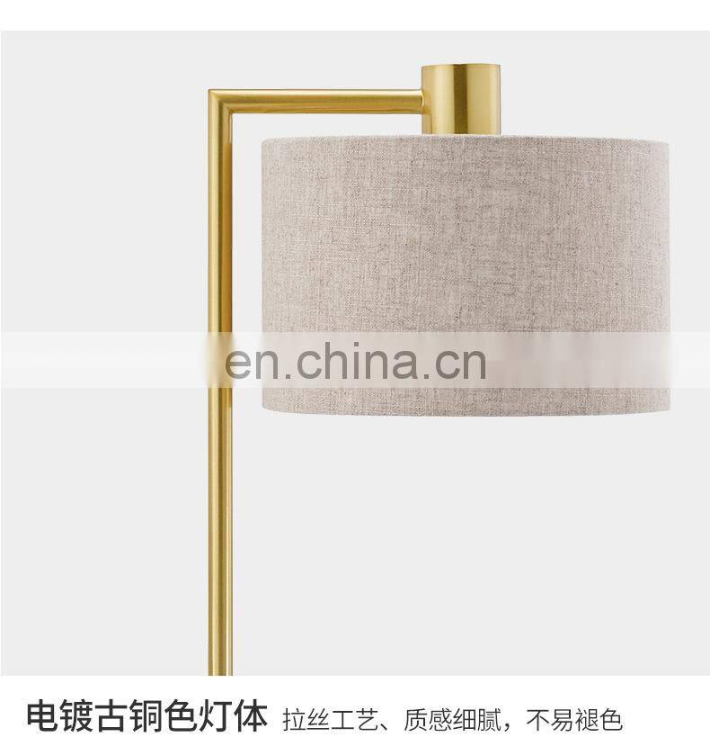 Factory direct Nordic bedroom table lamp bedside lamp creative designer simple modern living room table lamp