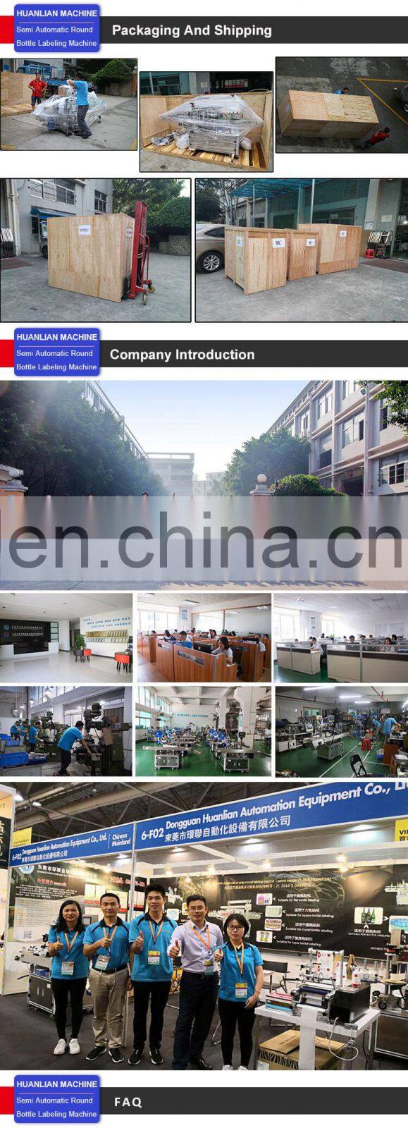 Semi Auto Labeling Machine for Round Bottles with Code Printer