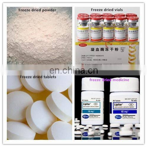 Medium sized lab chemical vacuum commercial freeze dryer machine