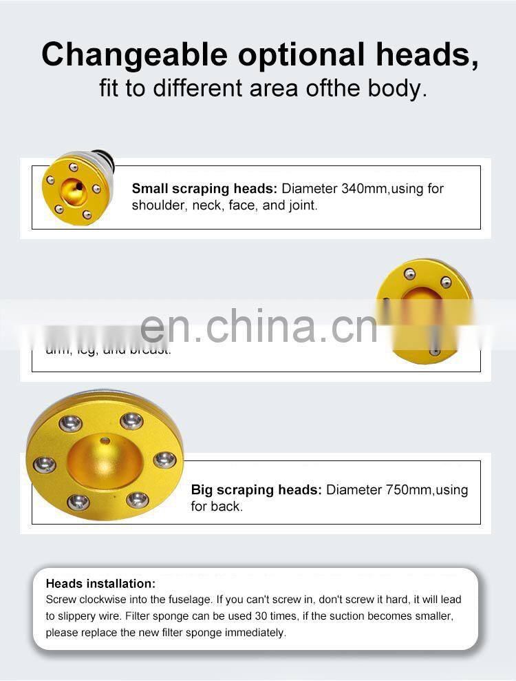 2019 Heat Gua Sha Body Relief Chinese Traditional Massage Therapy Healthy