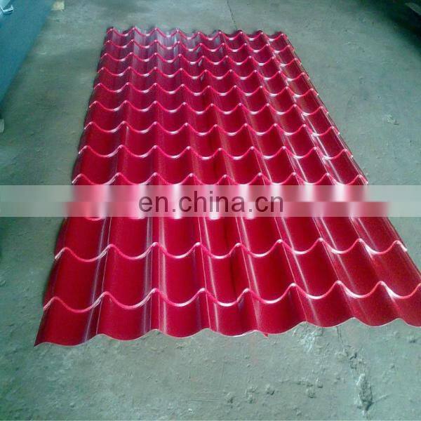 PPGI Color Coated Galvanized Corrugated Steel Roofing Sheet/Pre-Painted Galvanized Corrugated Steel Plate