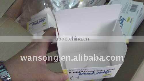 Customized recycled packaging carton box with high quality