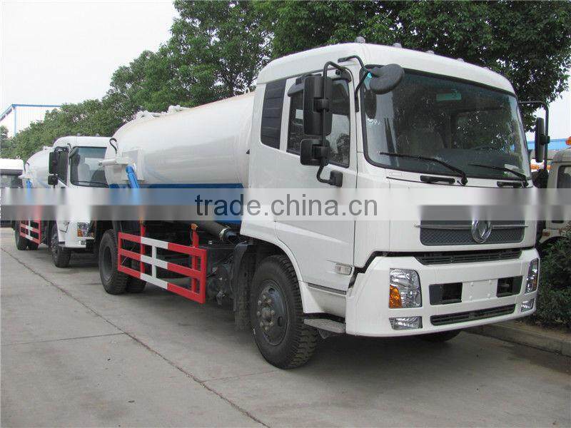 Dongfeng DFL 10000liter vacuum tanker truck