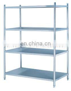 Customized Size 304 stainless steel commercial kitchen storage rack