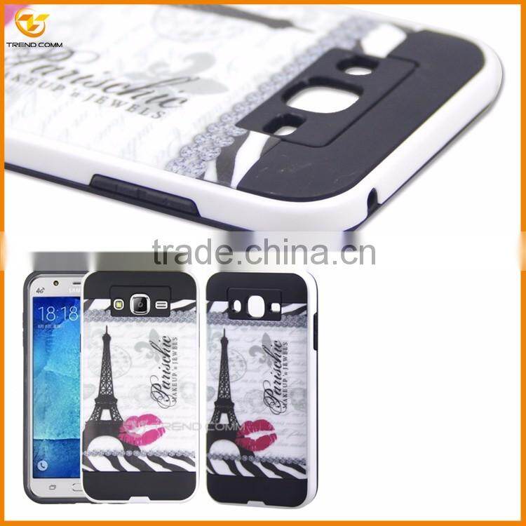 android mobile phone color printing hard back cover case for Samsung j7