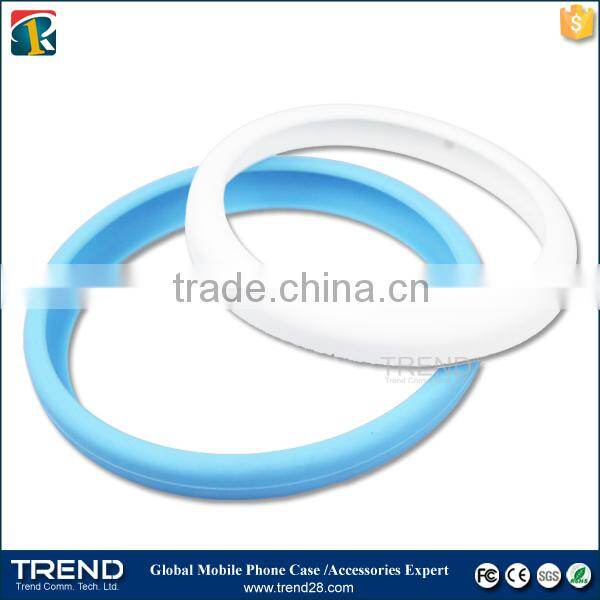 cheap custom silicone bracelet, soft silicon bumper case for iphone/samsung