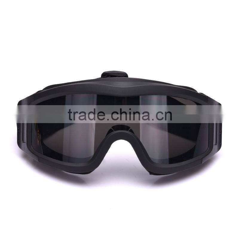 Fashion Style Airsoft Safety Glasses TPU Frame Material Safety Military Eye Glasses