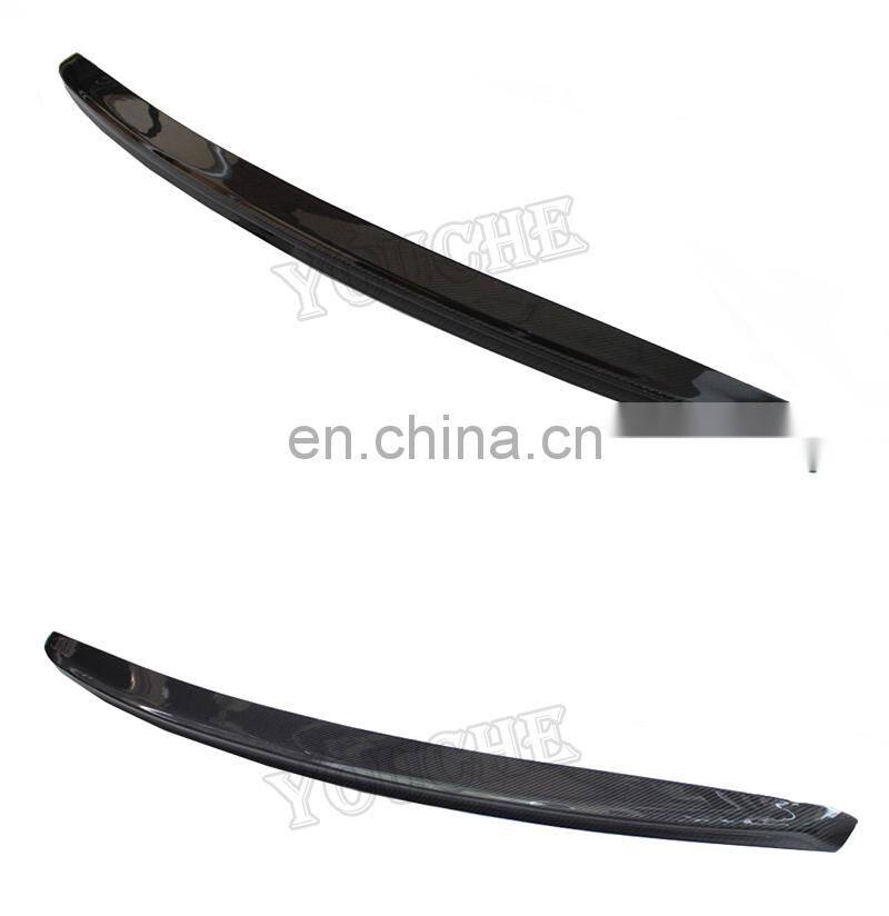 AMG style carbon fiber rear trunk wing spoiler for Mercedes Benz S class W221 2005-2009