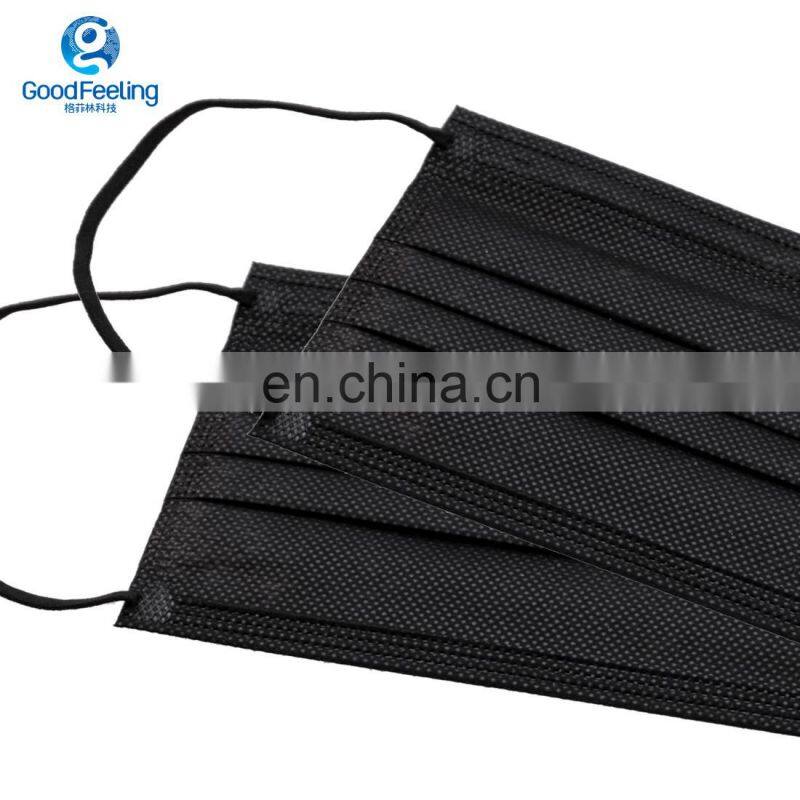 As Low As 0.03USD/Piece Disposable Non Woven Blue+White Surgical Face Mask Masque Maskss 50 Pcs Breathable Ear-Loop Flat