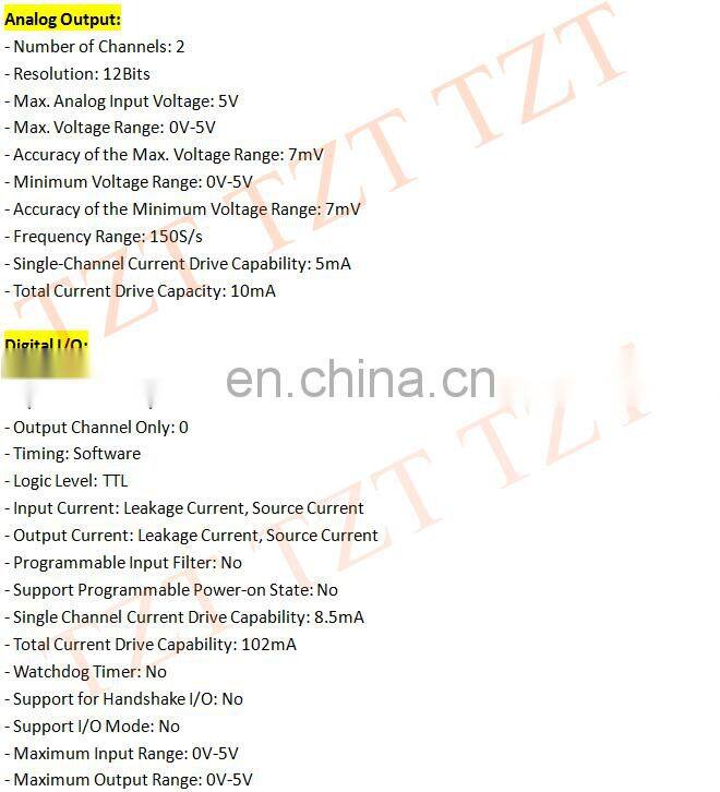 USB-6008 USB Data Acquisition Card Multifunction USB DAQ 779051-01