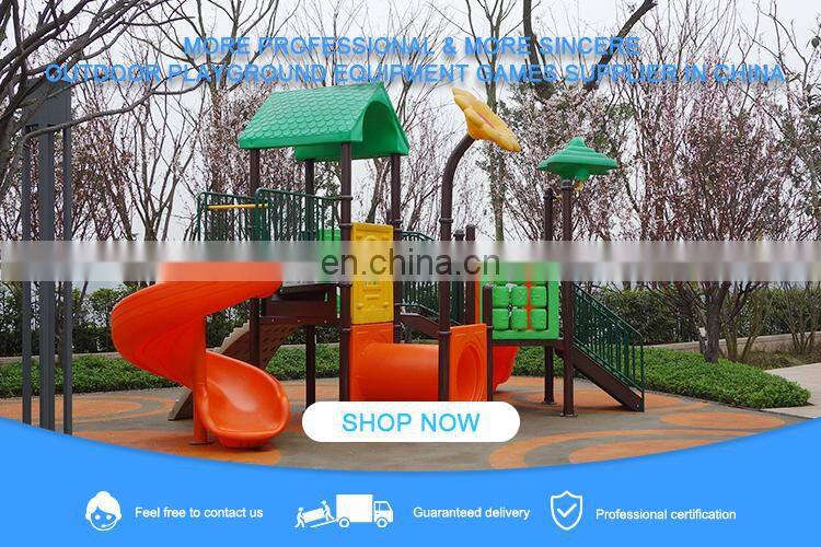 Kids cartoon ride on toy outdoor playground equipment rides orange duck plastic spring rocking horse for sale