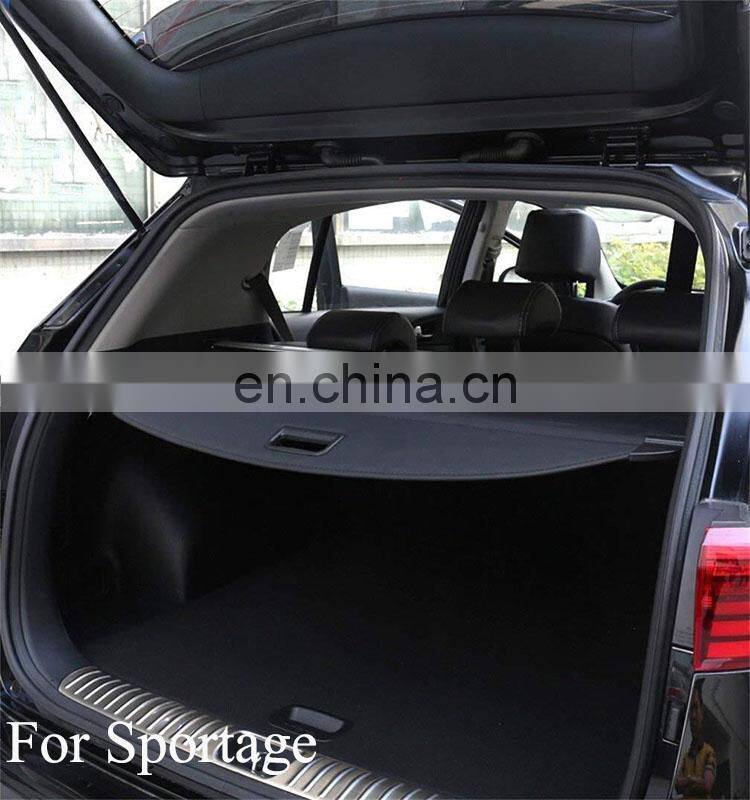 Rear Trunk Parcel Security Shield Cargo Luggage Cover for Sportage 2019