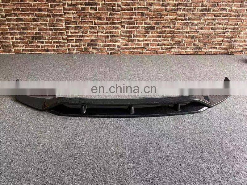 Runde Carbon Fiber Material Black Samurai Style Front Lip Rear Lip Side Skirt Grille Top Wing Spoiler For BMW X05 G05 Body Kit